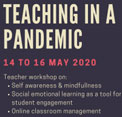 Online session on -Teaching in a Pandemic
