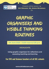 Online session on Graphic Organisers and Visible Thinking Routines