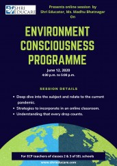 Online session on Environment Consciousness Programme