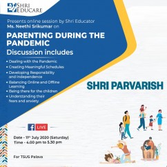 Online session on Parenting during the pandemic