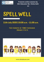 Online session on spell well