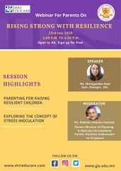 Online session on rising strong with resilience