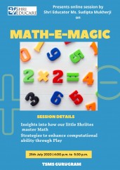 Online session on Math-E-Magic