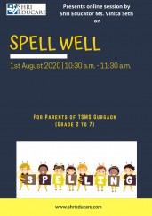Online session on spell well
