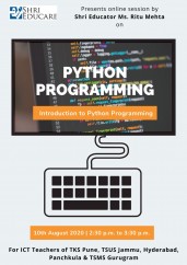 Onlin session on python programming