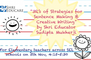 Online session on 3R s of strategies for sentence making & creative writing